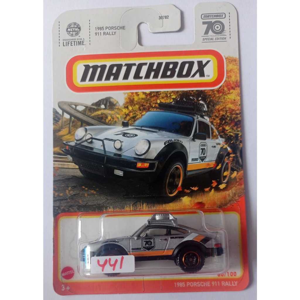 Matchbox - 1985 Porsche 911 Rally Gray 70 Years Special Edition ...