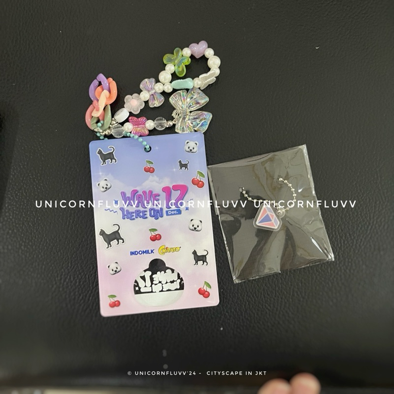 Seventeen Chitato Wave here Card holder official Carats special package ...