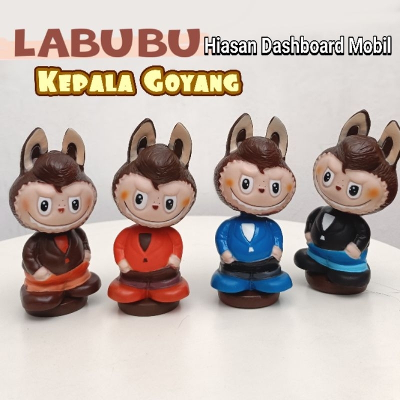 Labubu Car Dashboard Rocking Doll, Car interior Rocking Head | Shopee ...