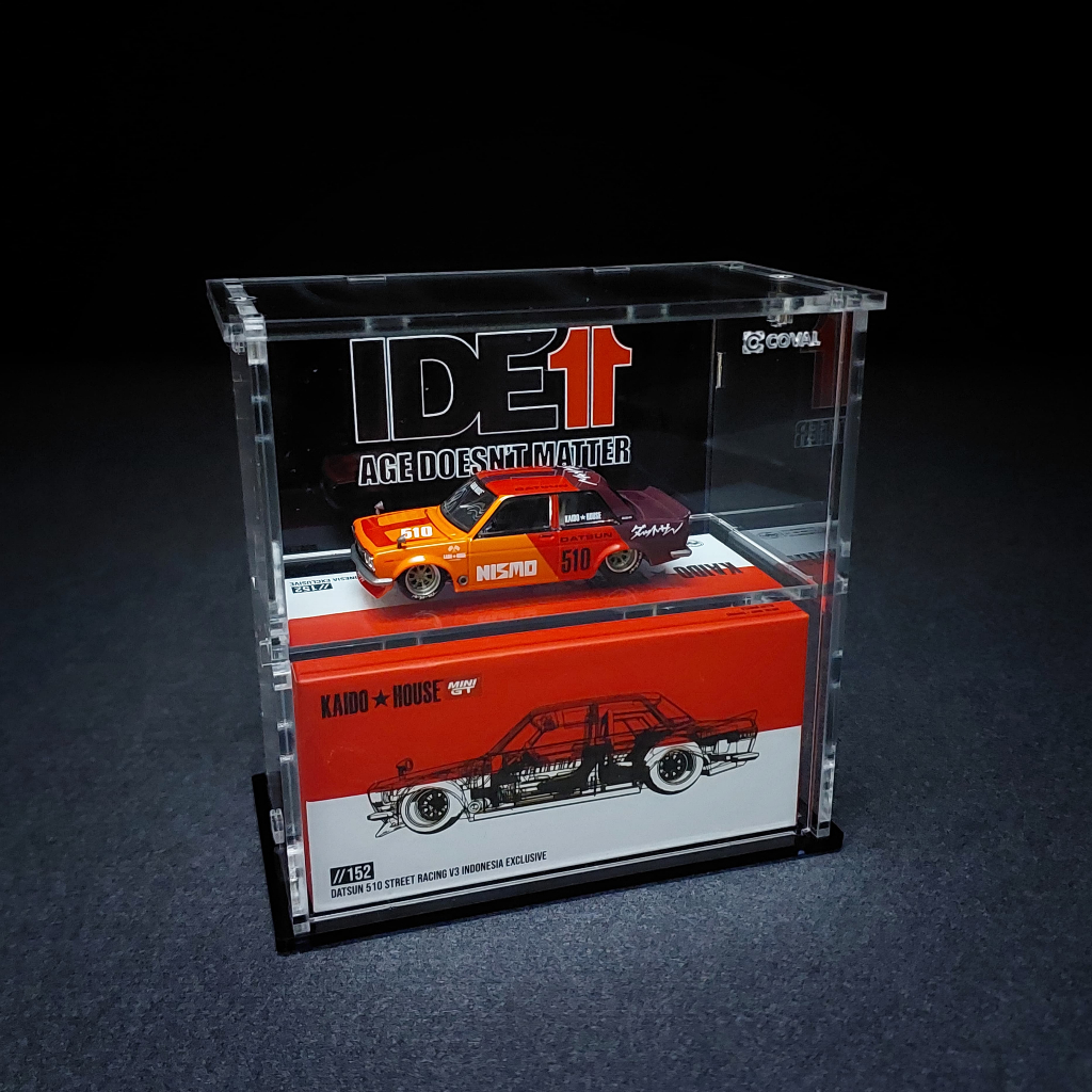 Ide-102kd Acrylic Display Cabinet IDE 11 for Mini GT x Kaido House Car ...