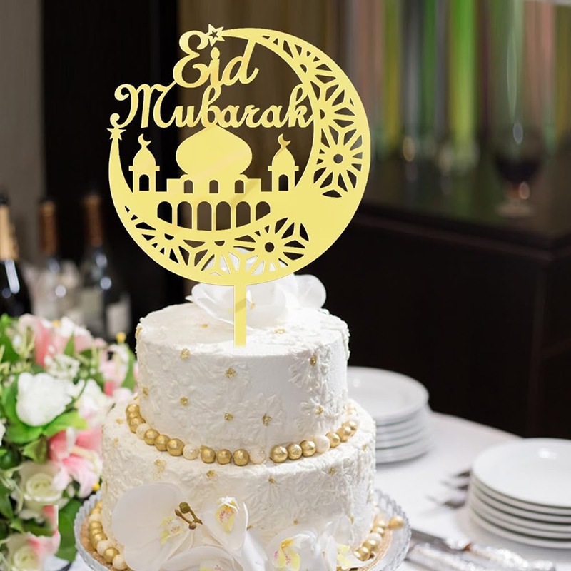Various Cake Toppers EID Mubarak Edition | Shopee Malaysia