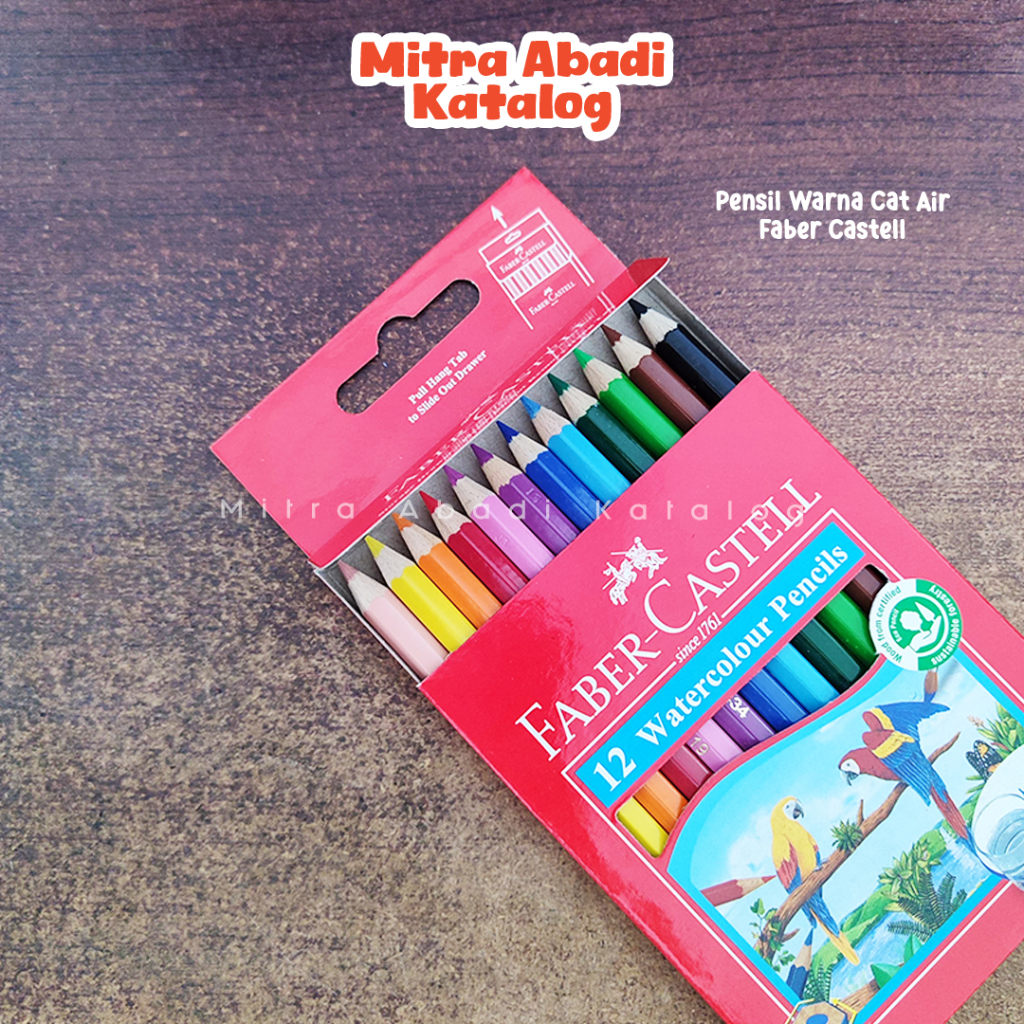 KAYU Short WATER PAINT color pencil faber CASTELL / faber castel ...