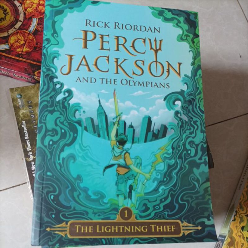 Percy Jackson THE Olympians 1 THE LIGHTNING THIEF | Shopee Malaysia