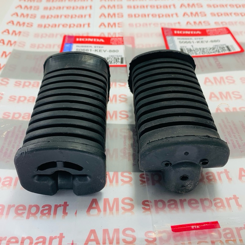 RUBBER STEP RUBBER FRONT FOOT STEP SUPRA 100 SUPRA FIT 50661-KEV-880 ...