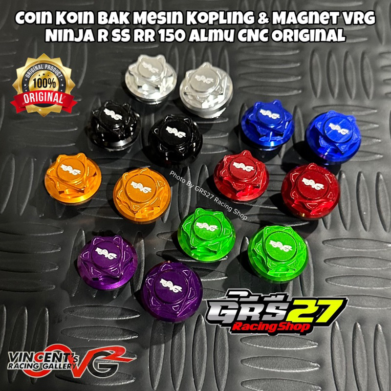 MESIN Coin KOIN BAK CLUTCH MACHINE AND MAGNET VRG NINJA R SS RR NEW OLD ...