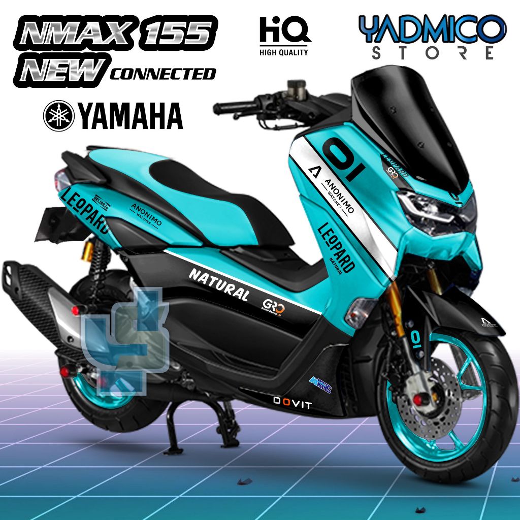 Nmax New Full Body Decal - Nmax 2022 Full Body Motorcycle Stickers ...