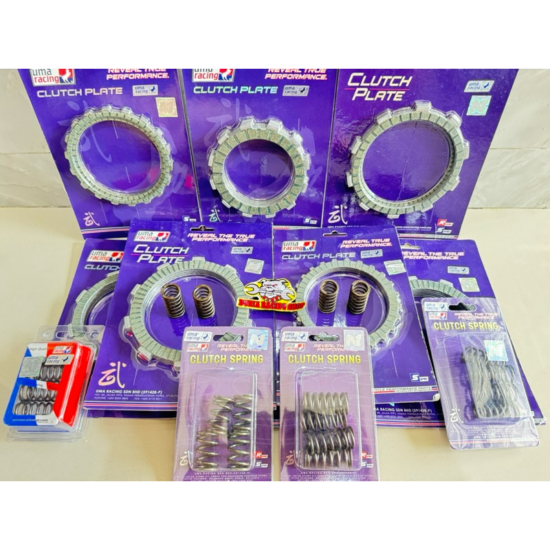 UMA Racing Clutch Lining and Clutch Spring UMA Racing Ninja SR RR R15 ...