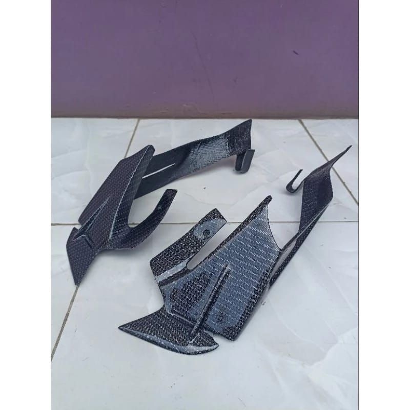Aero Winglet Yamaha R25 Old Carbon Winglet Winglet R25 Old Aero Fairing ...