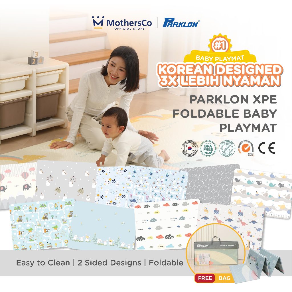 Baby play mat parklon clearance