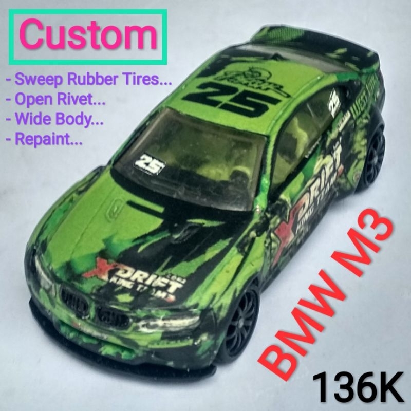 Hot Wheels BMW M3 Custom Drift King Team | Shopee Malaysia