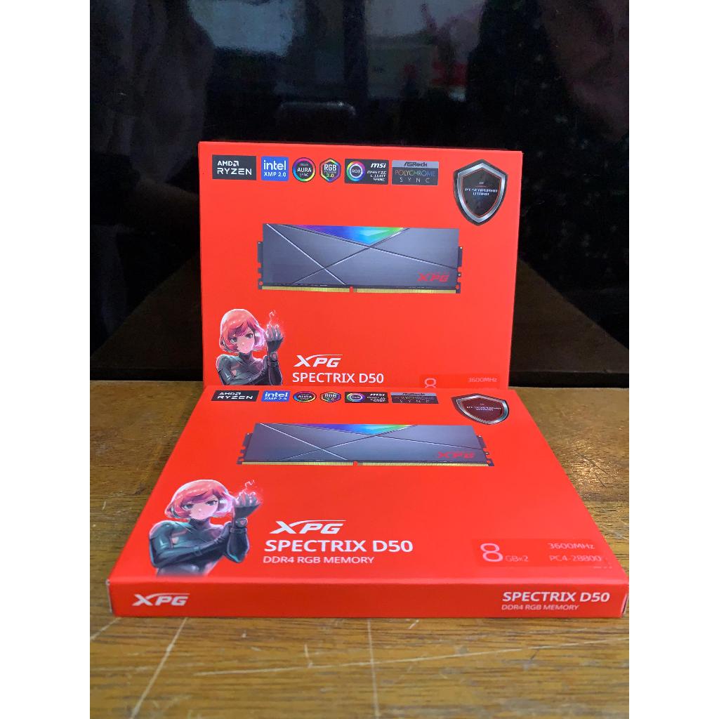Adata XPG SPECTRIX D50 DDR4 16GB (2x8GB) RGB 3200MHz | Shopee Malaysia
