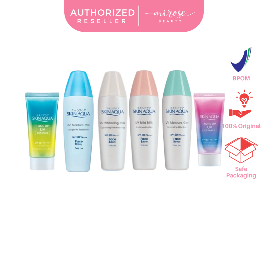 Skin Aqua Uv Moisture Milk | Mild Mild Mild Mild | Moisture Gel - Milk ...
