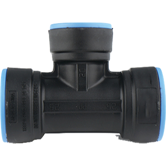 Push FIT HDPE / PUSH FIT ON REDUCER TEE 25x20mm (3/4