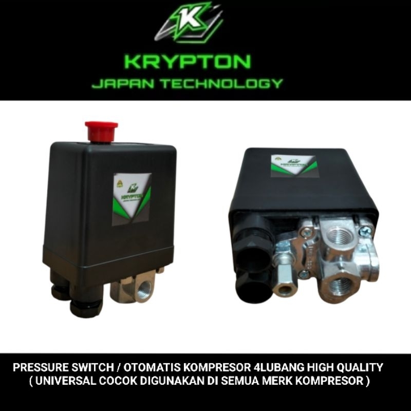 Krypton pressure switch automatic 4 hole compressor high quality ...