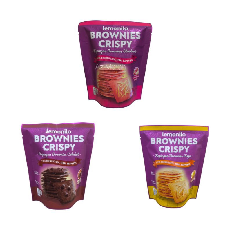 Lemonilo Brownies Crispy 35g All Flavors Brownies Cookies | Shopee Malaysia