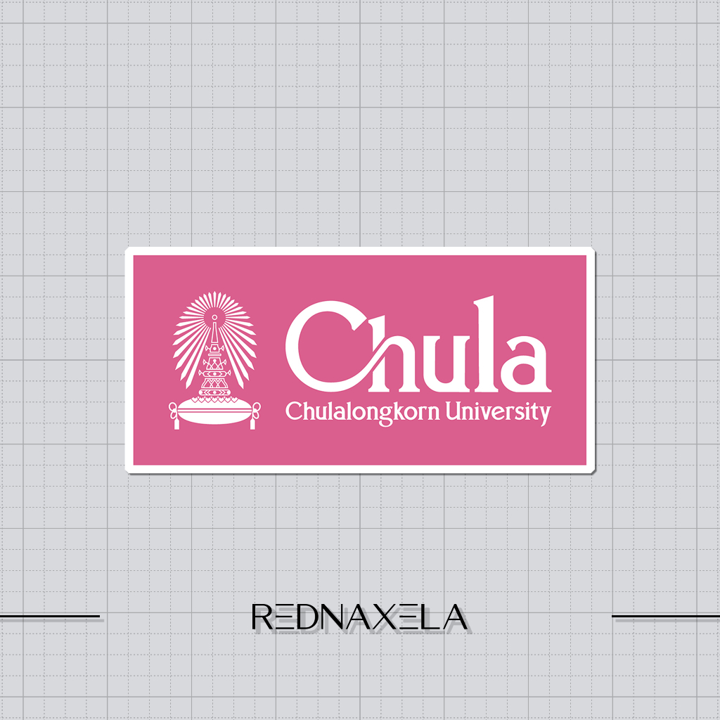 Chulalongkorn University Logo Vinyl Sticker High Quality Waterproof ...
