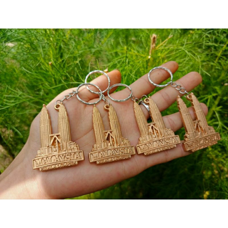MERAH GANTUNGAN (25) Malaysia kuala lumpur Red Copper Keychain, Large ...