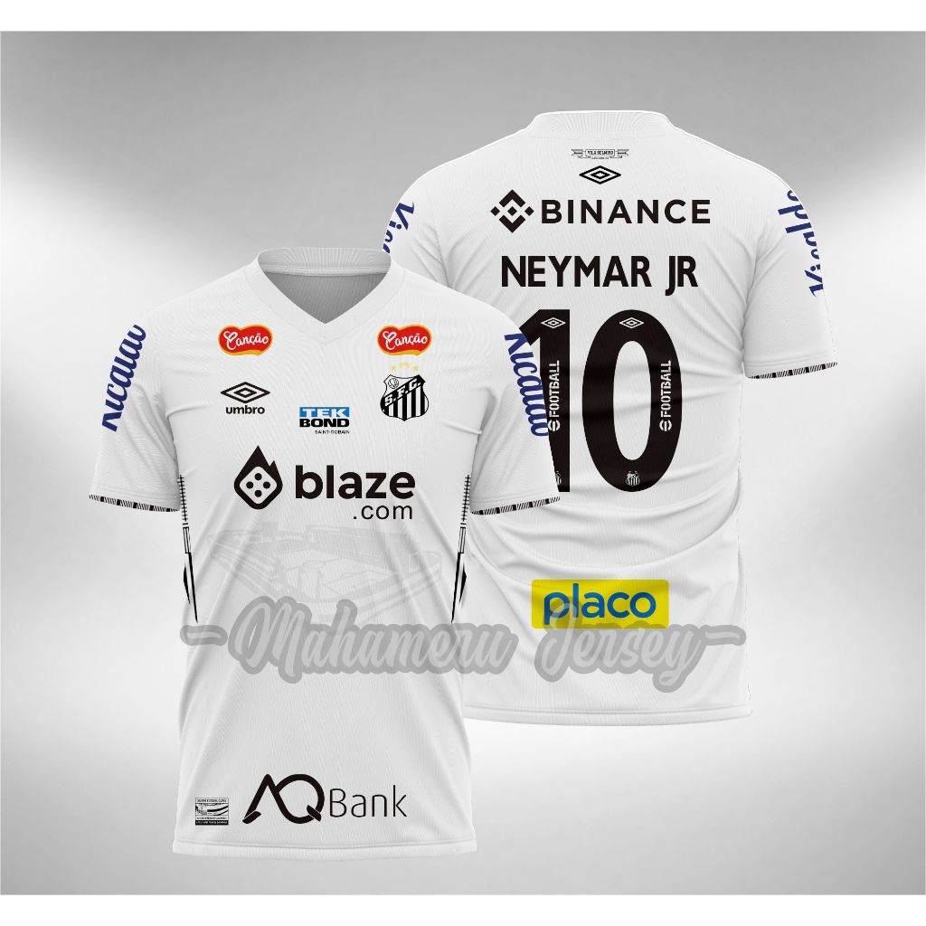 Santos FC Home 2024 2025 Neymar Jersey Shopee Malaysia