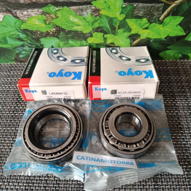 BEARING Set Rear Wheel Inside Out FORD LASER MAZDA 323 11949/10 45449/ ...
