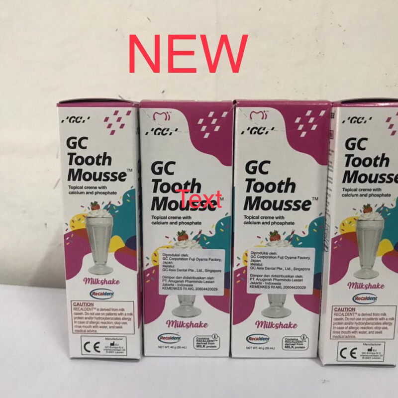GC Tooth Mouse MILK SHAKE 40 grams | Shopee Malaysia