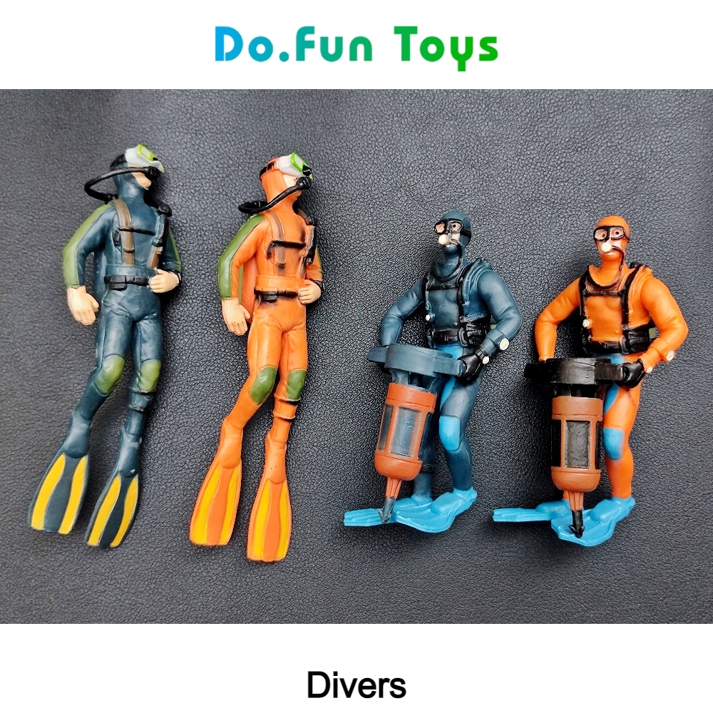 Miniature Toy Diorama Diver Figure | Shopee Malaysia