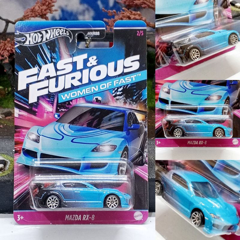 Hot Wheels Fast & Furious Mazda RX-8 Women Of Fast | Shopee Malaysia
