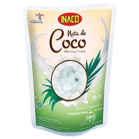 Inaco Nata de Coco Cocopandan 360gr | Shopee Malaysia