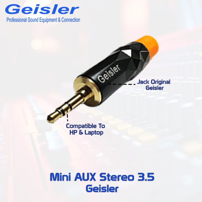 Audio Jack/3.5 mm Stereo Mini Jack GEISLER WANG Shopee Malaysia