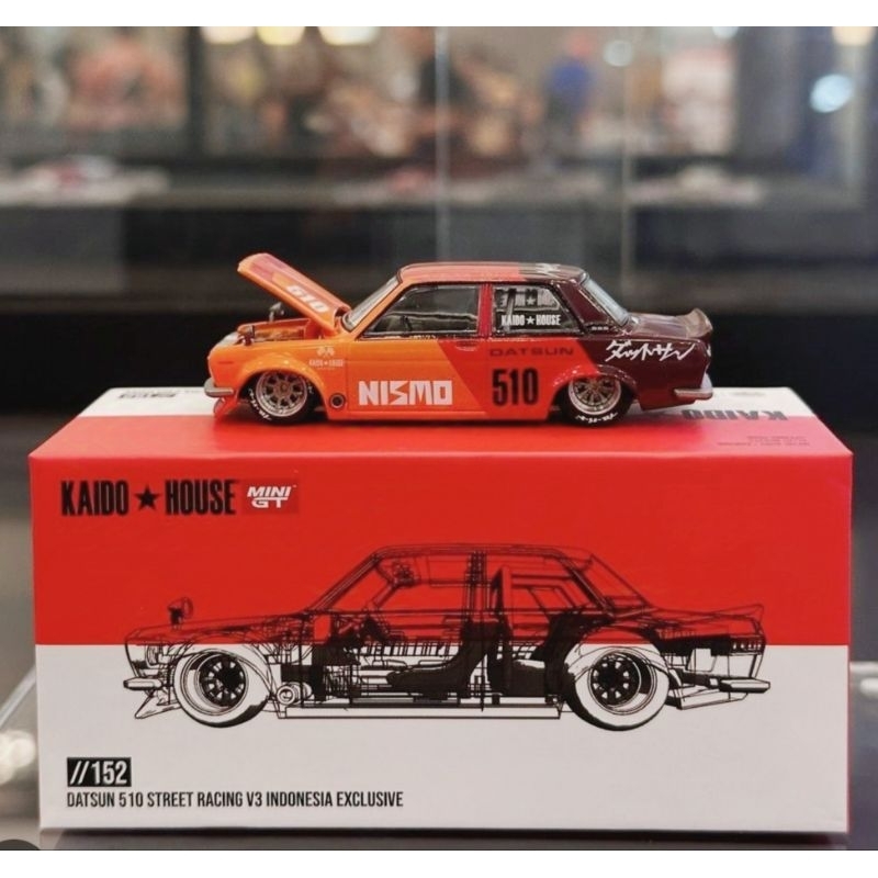 Mini GT Kaido House Datsun Street Racing V3 Indonesia Diecast Expo 2024 ...