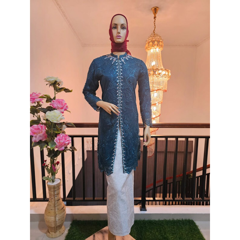 Kuallo | Lace CORD SEQUENCE TUNIC STEEL Hande Made | Minang brackets ...