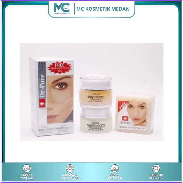 Dr PURE-CREAM SET 3IN1 ORIGINAL BPOM-Facial Moisturizer | Shopee Malaysia