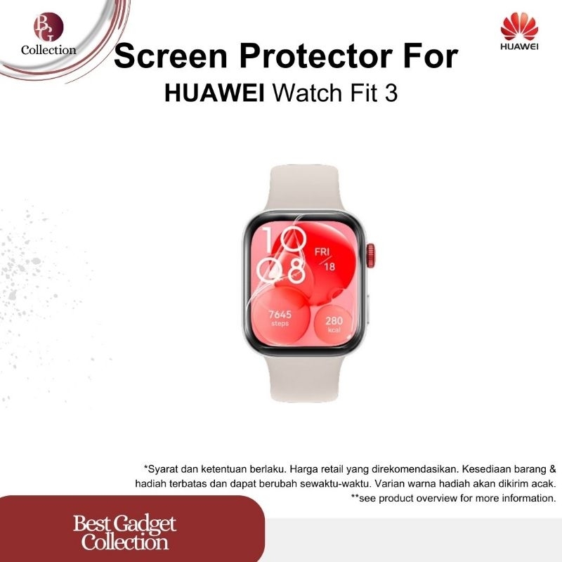 Huawei Screen Protector For Watch Fit 3 | Shopee Malaysia