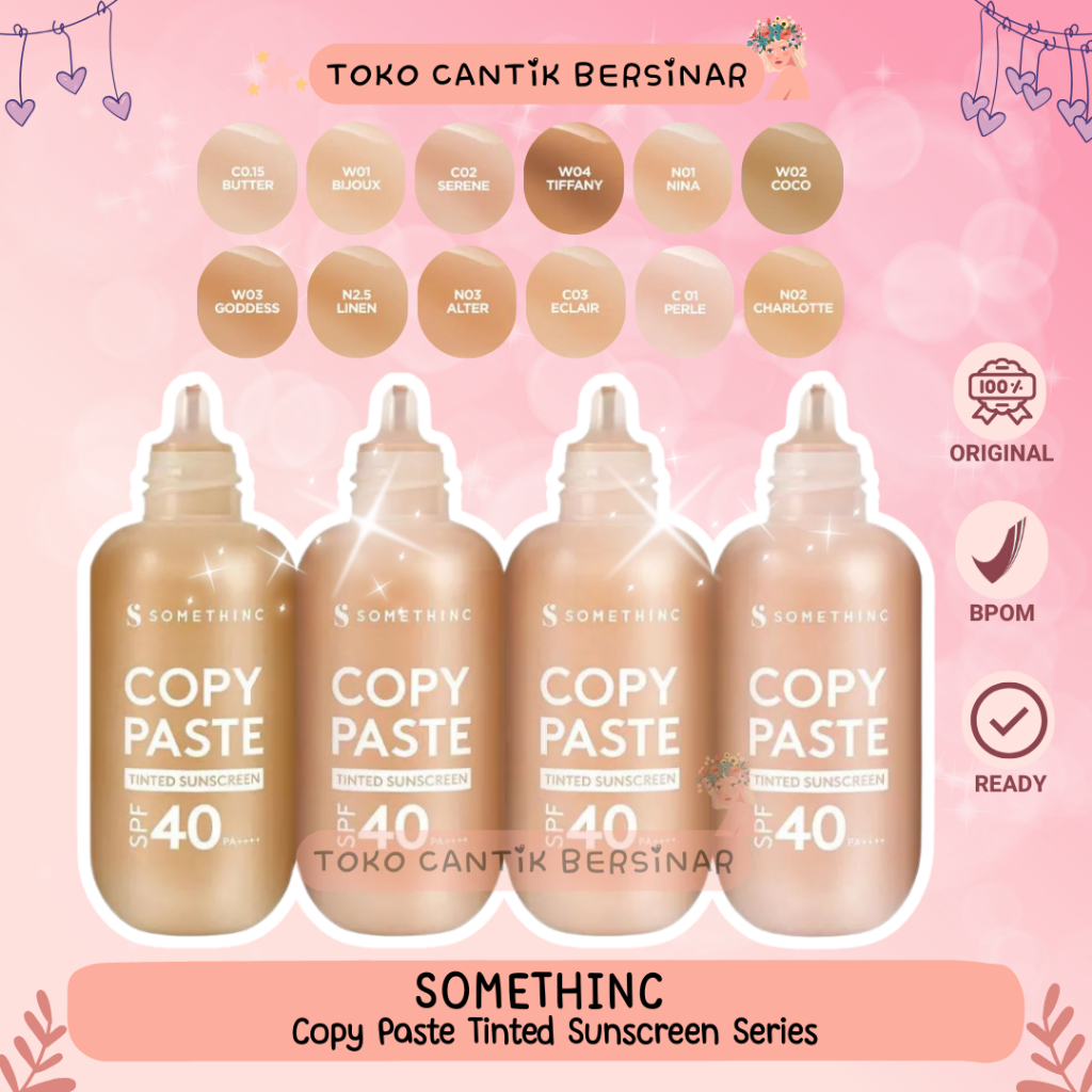 SOMETHINC Copy Paste Tinted Sunscreen SPF 40 PA++++ - Skin Tint size ...