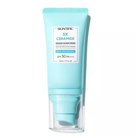 Kintific - 5X Ceramide Serum Sunscreen real protection 50ml SPF 50+ PA ...
