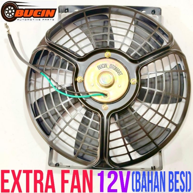 EXTRA FAN EXTRA FAN/ FOR IRON CAR AC - 12 VOLT 80 WATT/ 10 INCH ...
