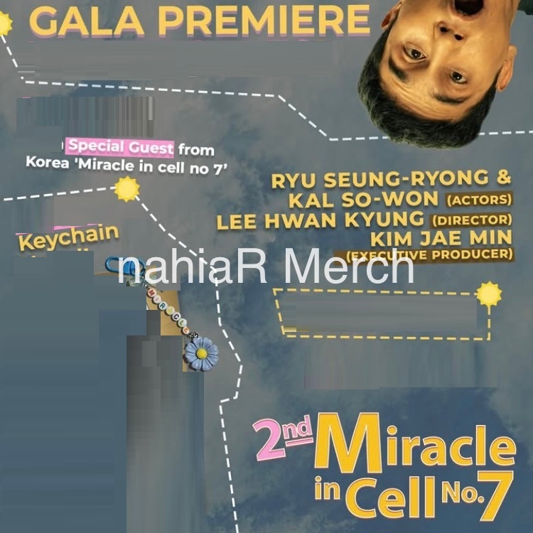2nd Miracle in Cell No. 7 x CGV Official Gala Premiere Keychain ...