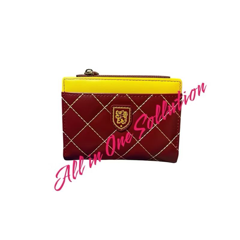 Buckle-Down Harry Potter Hinge Wallet - Women's 7x4 Inch Vegan Leather Wallet With Card Slots & ID Window