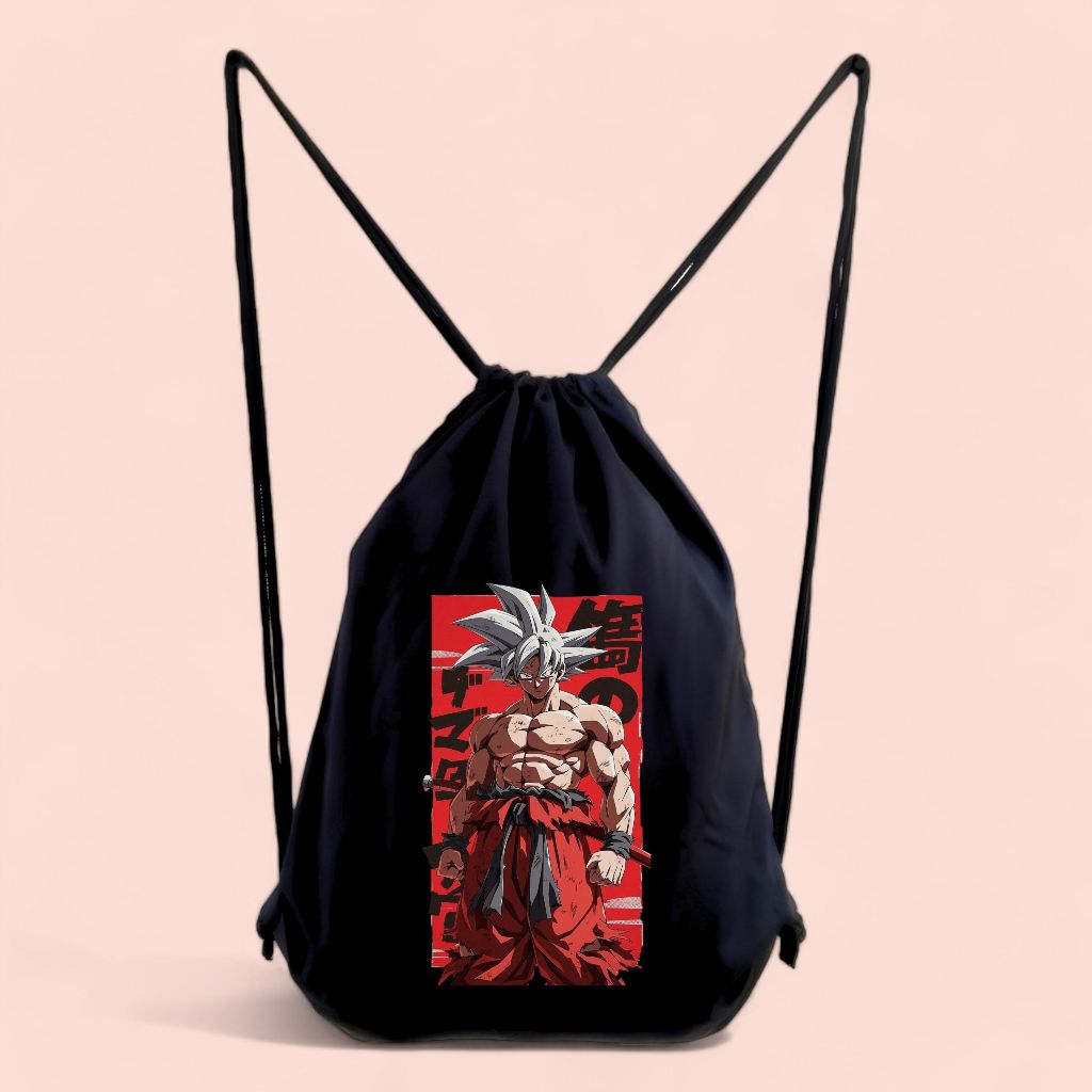 Stringbag DRAGON BALL SERIES goku drawstring Backpack string bag sports ...