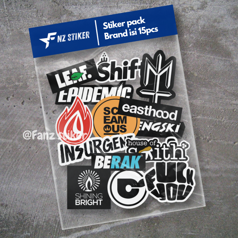 LOKAL LOCAL BRAND LOGO STICKER CONTENTS 15pcs - WATERPROOF STICKER ...