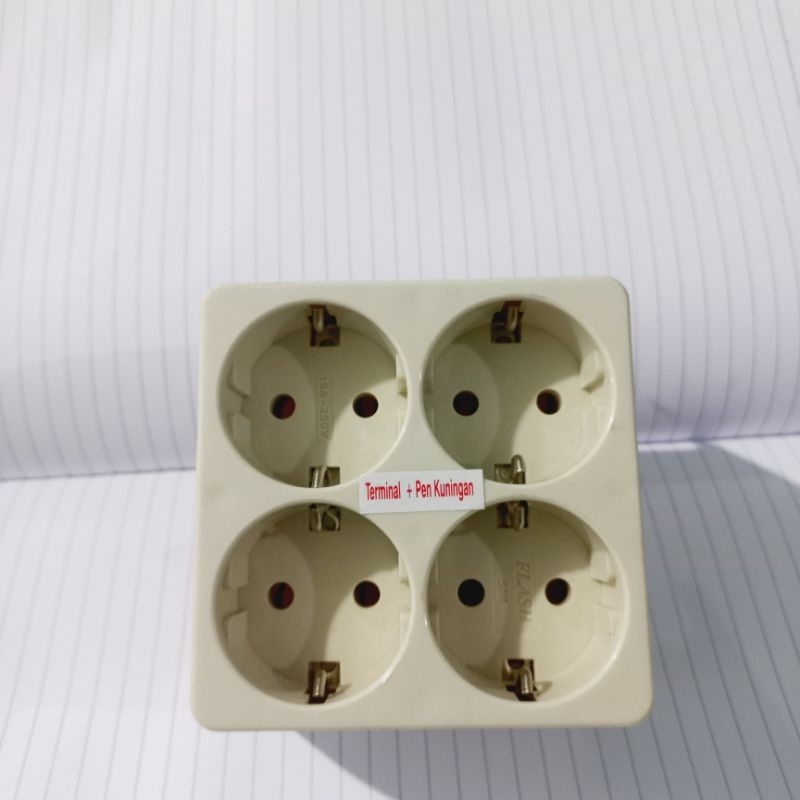 4 in 1 Ground Socket / 4 Hole Plug | Shopee Malaysia