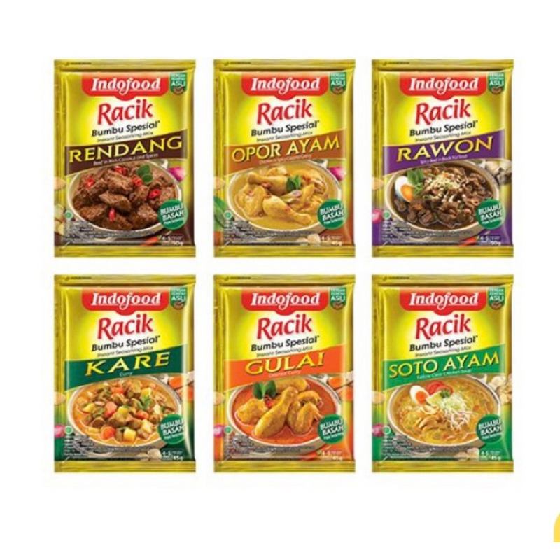 Special seasoning racik all variants - instant cooking seasoning racik ...
