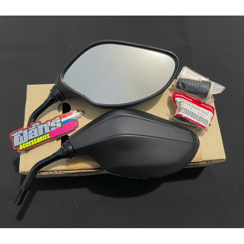 Honda click vario 125 150 rear view mirror original honda thailand ...