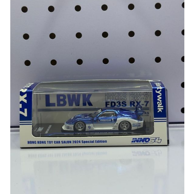 INNO64 LBWK RX-7 FD3S LB-SUPER SILHOUETTE SEALED WHITE CHASE AND ...