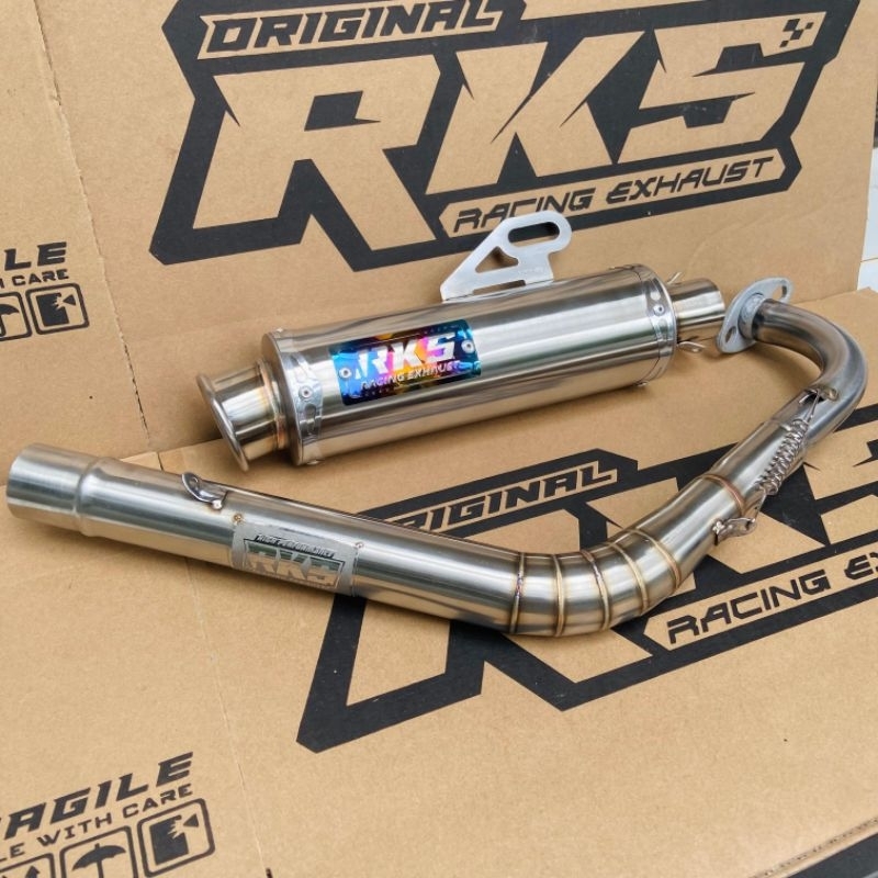 Salemba TITAN MONCONG DB SERIES EXHAUST original RKS RACING EXHAUST ...