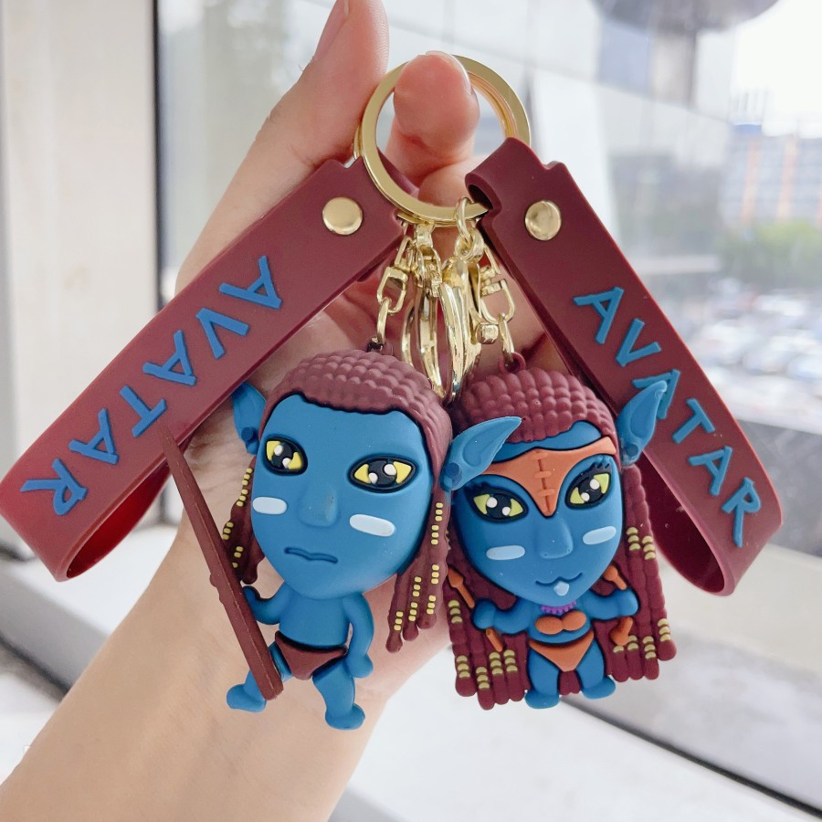 GANTUNGAN Avatar Keychain Keychain Super Heroes Character Backpack ...