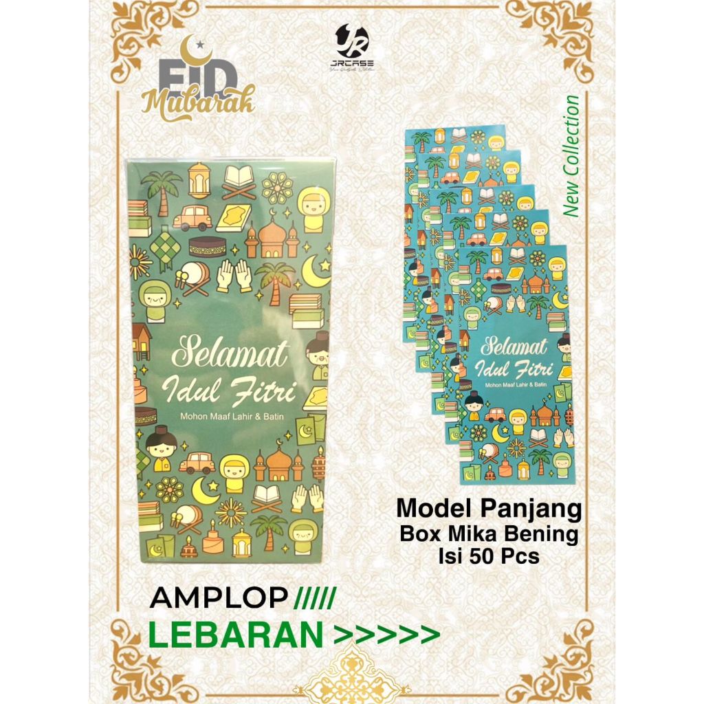 Premium Long Envelope Hari Raya Idul Fitri Edition 2025 - Eid THR ...