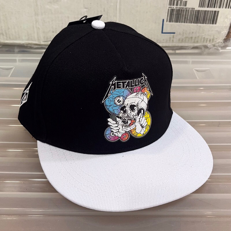Metallica The Shortest Straw Patch | Offizieller Band Aufnäher Multicolored Eyes Design