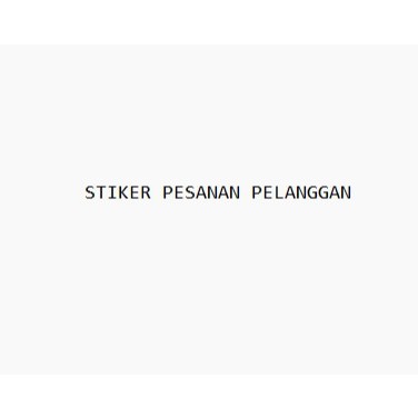 CUSTOMER ORDER STICKERS | Shopee Malaysia