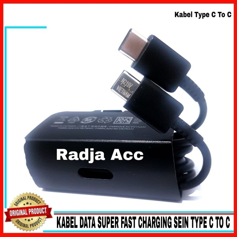 Data Cable SAMSUNG GALAXY M34 5G M54 5G ORIGINAL SEIN SUPER FAST ...