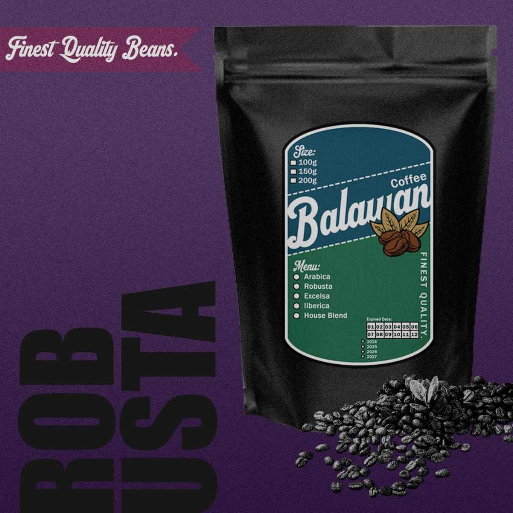 Coffee Balawan Robusta Coffee Powder Origin Ciwidey Premium Medium Dark ...